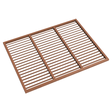 Evolar Achterplaat voor Airco Omkasting Tropical Teak XL